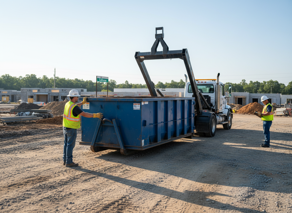 Construction Dumpster Rental in Calhoun