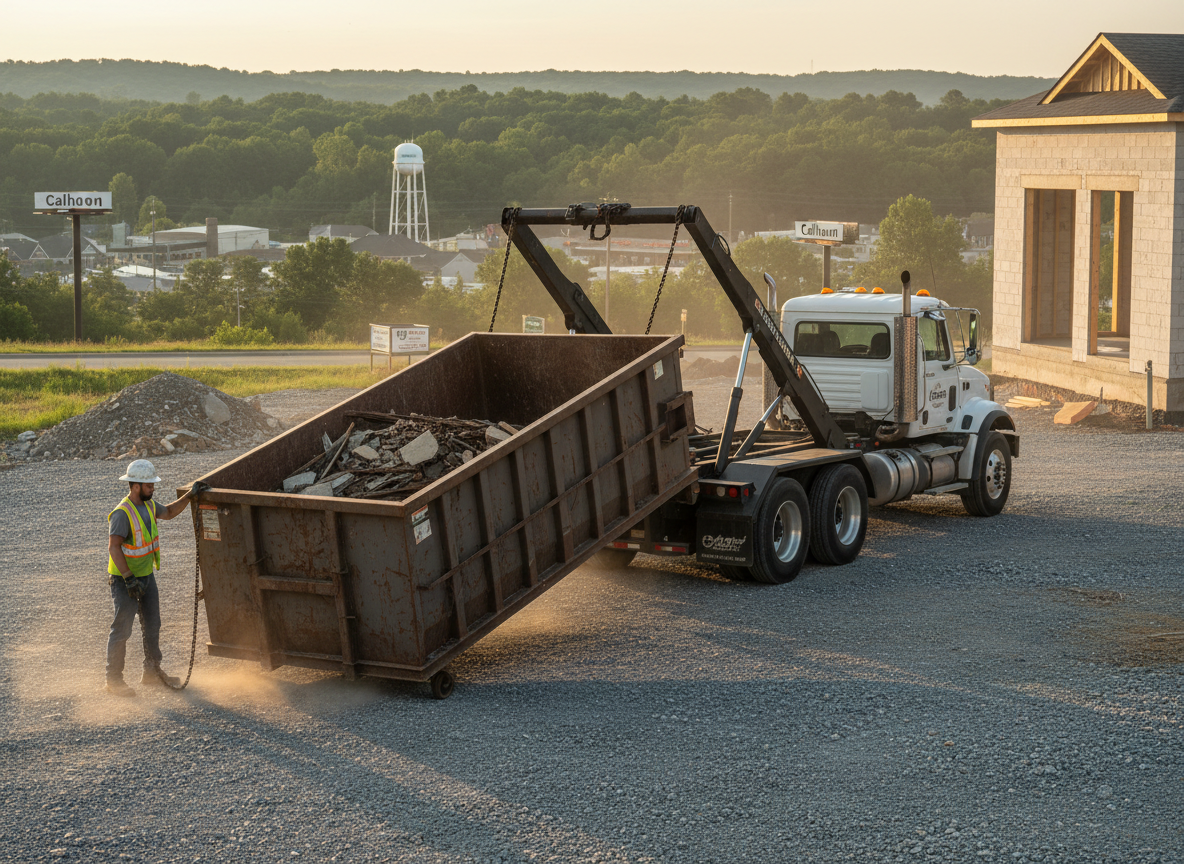 Rolloff Dumpster Rental in Calhoun